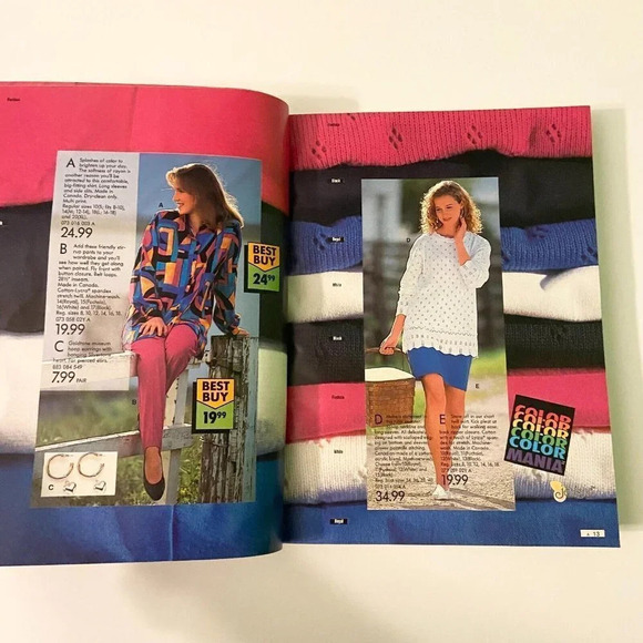 Vintage 1993 Sears Spring and Summer Canada  Catalogue 40th Anniversary Magazine - Picture 9 of 16
